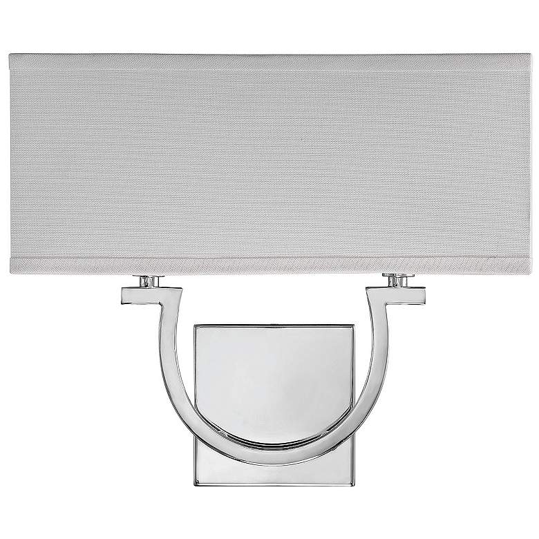 Image 2 Savoy House Rhodes 12" High Polished Nickel Wall Sconce more views