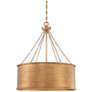 3_Savoy House Rochester 25" Wide Gold Patina 6-Light Pendant