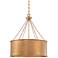 Savoy House Rochester 25" Wide Gold Patina 6-Light Pendant