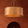 2_Savoy House Rochester 25" Wide Gold Patina 6-Light Pendant