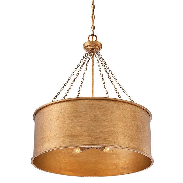 Image 5 Savoy House Rochester 25" Wide Gold Patina 6-Light Pendant more views