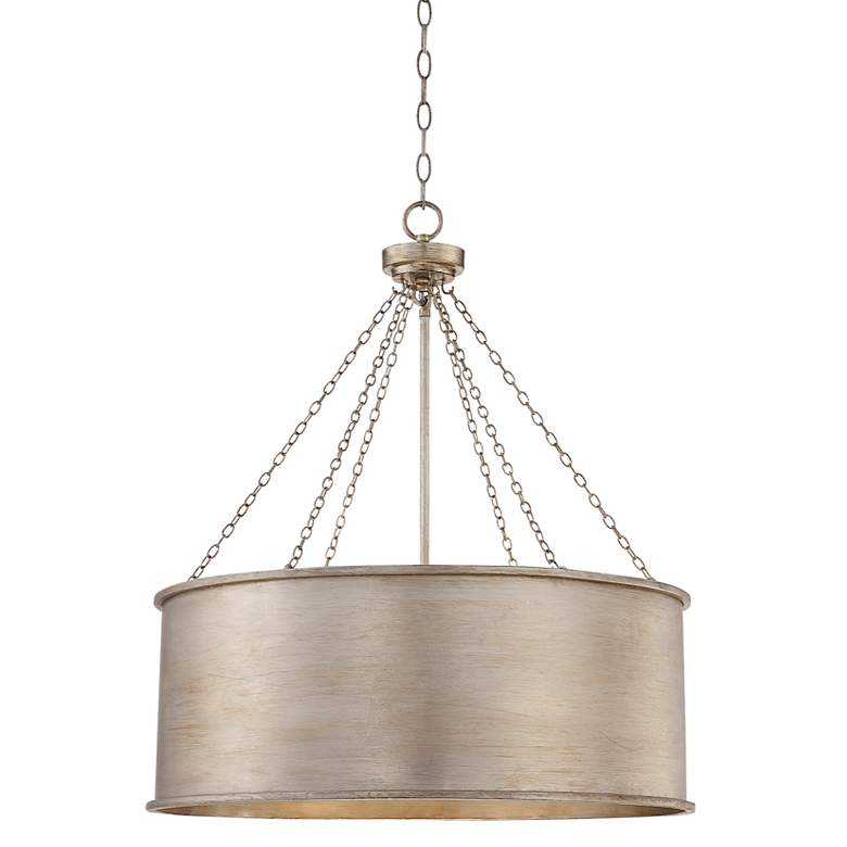 Image 1 Savoy House Rochester 25" Wide Silver Patina Pendant Light