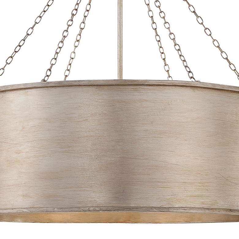 Image 2 Savoy House Rochester 25" Wide Silver Patina Pendant Light more views