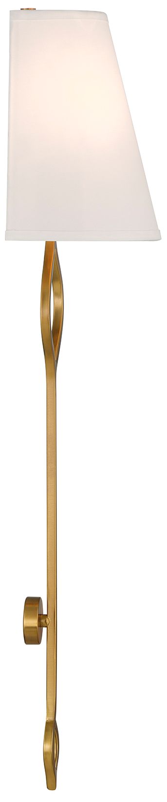 Image 5 Savoy House Roxbury 31 1/2" High Warm Brass Wall Sconce more views