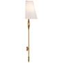 5_Savoy House Roxbury 31 1/2" High Warm Brass Wall Sconce more views