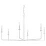 4_Savoy House Salerno 42" Wide Bisque White 6-Light Chandelier more views