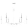6_Savoy House Salerno 42" Wide Bisque White 6-Light Chandelier more views
