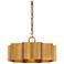 Savoy House Shelby 22 1/2" Wide Gold Patina 3-Light Pendant