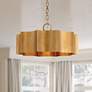 1_Savoy House Shelby 22 1/2" Wide Gold Patina 3-Light Pendant