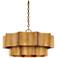 Savoy House Shelby 30" Wide Gold Patina Pendant Light