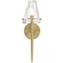 Thumbnail3 of Savoy House Shellbourne 16.5" High Warm Brass 1-Light Wall Sconce more views