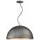 Savoy House Sommerton 24" Wide Rubbed Zinc 3-Light Pendant