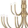 3_Savoy House Sorrento 42" Wide Noble Brass 6-Light Chandelier more views