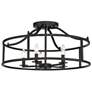 5_Savoy House Stockton 24" Wide 5-Light Matte Black Ceiling Light more views