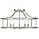 Savoy House Stockton 24"W Satin Nickel 5-Light Ceiling Light