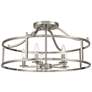 4_Savoy House Stockton 24"W Satin Nickel 5-Light Ceiling Light more views