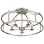 5_Savoy House Stockton 24"W Satin Nickel 5-Light Ceiling Light more views