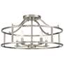 6_Savoy House Stockton 24"W Satin Nickel 5-Light Ceiling Light more views