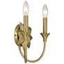 Thumbnail4 of Savoy House Sullivan 9" High Warm Brass 2-Light Wall Sconce more views