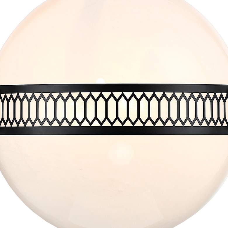 Image 2 Savoy House Thornhill 20" Wide Matte Black Pendant Light more views