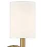 2_Savoy House Tivoli 19"H Matte Black Warm Brass Wall Sconce more views