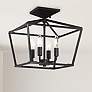 1_Savoy House Townsend 13" Wide Bronze 4-Light Ceiling Light