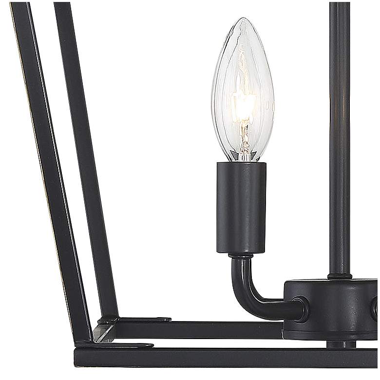 Image 3 Savoy House Townsend 13" Wide Bronze 4-Light Ceiling Light more views
