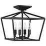 5_Savoy House Townsend 13" Wide Bronze 4-Light Ceiling Light more views