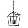 4_Savoy House Townsend 17" Wide Matte Black 4-Light Pendant more views