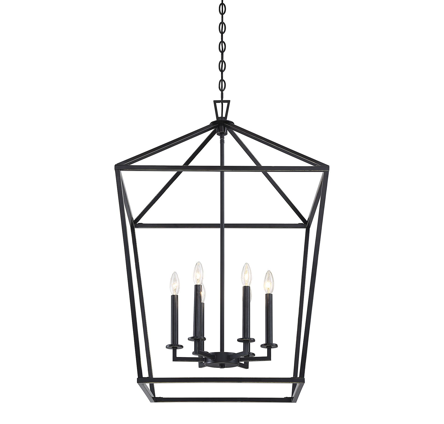 Savoy House Townsend 24" Wide Classic Bronze 6-Light Pendant in scene