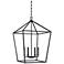 Savoy House Townsend 24" Wide Matte Black 6-Light Pendant