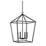 5_Savoy House Townsend 24" Wide Matte Black 6-Light Pendant more views
