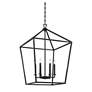 6_Savoy House Townsend 24" Wide Matte Black 6-Light Pendant more views