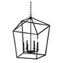 7_Savoy House Townsend 24" Wide Matte Black 6-Light Pendant more views