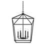 Savoy House Townsend 24" Wide Matte Black 6-Light Pendant in scene