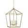 Savoy House Townsend 24" Wide Warm Brass 6-Light Pendant