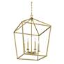 4_Savoy House Townsend 24" Wide Warm Brass 6-Light Pendant more views