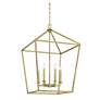 5_Savoy House Townsend 24" Wide Warm Brass 6-Light Pendant more views