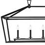 2_Savoy House Townsend 44"W Black 5-Light Linear Chandelier more views