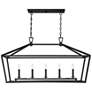 3_Savoy House Townsend 44"W Black 5-Light Linear Chandelier more views