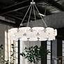 Thumbnail1 of Savoy House Vasare 38" Wide Chrome 12-Light Pendant