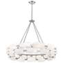Thumbnail4 of Savoy House Vasare 38" Wide Chrome 12-Light Pendant more views