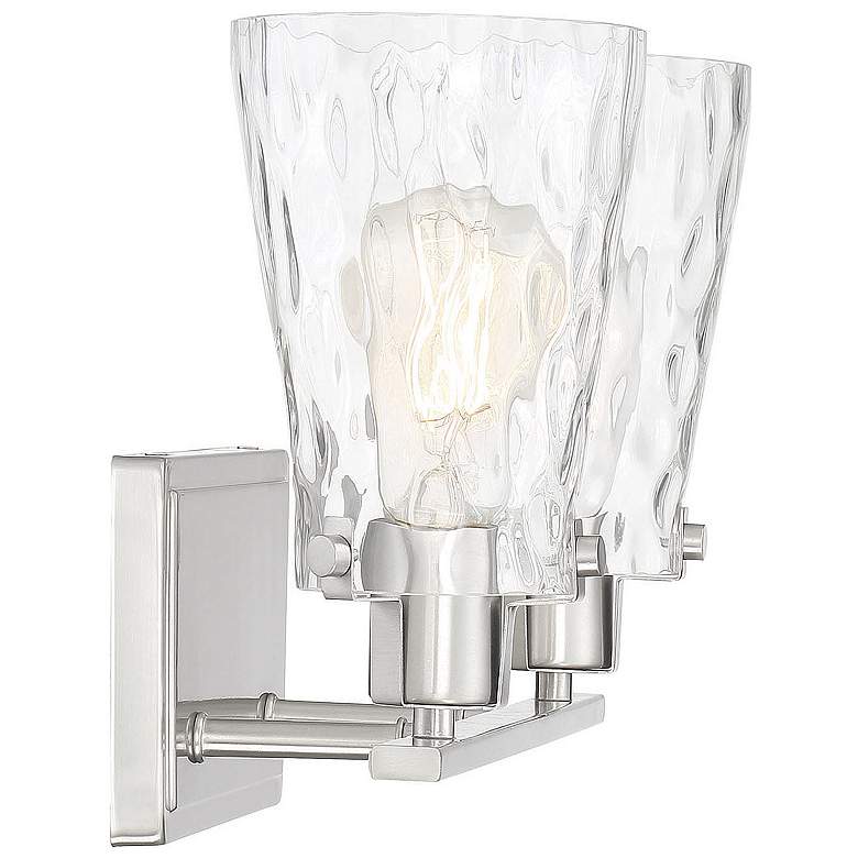 Image 5 Savoy House Vaughan 14.25" Wide 2-Light Satin Nickel Bath Light more views