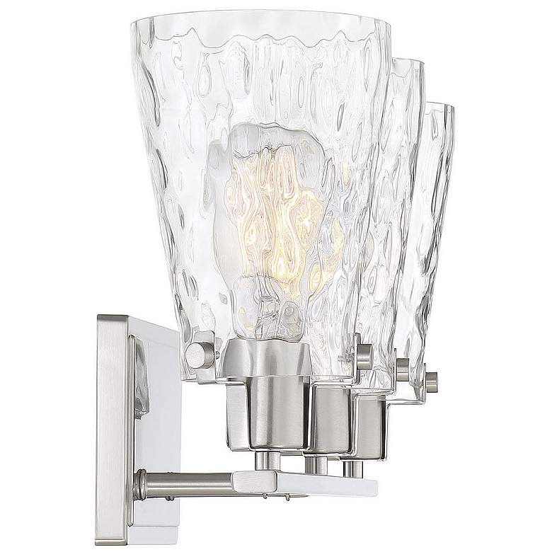 Image 5 Savoy House Vaughan 23.75" Wide 3-Light Satin Nickel Bath Light more views