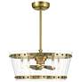 Savoy House Ventari 5-Light Warm Gold LED Fan D&#39;Lier