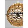 Thumbnail4 of Savoy House Ventura 26" Wide Matte Black and Gold 10-Light Pendant more views