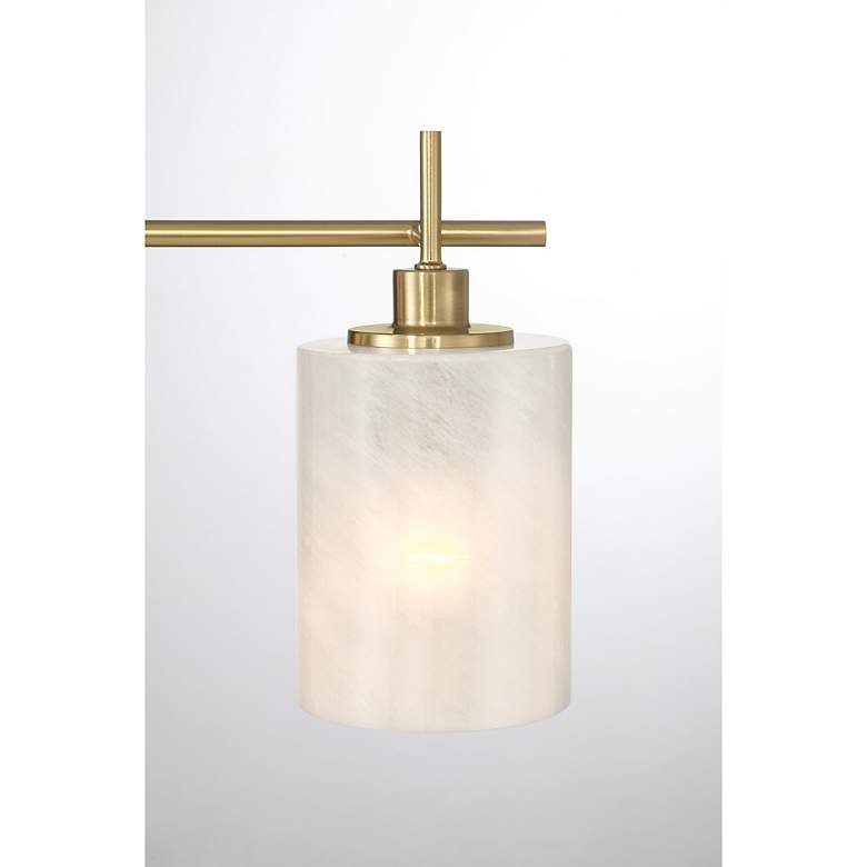 Image 6 Savoy House Verity 22" Wide Natural Brass 3-Light Bath Light more views