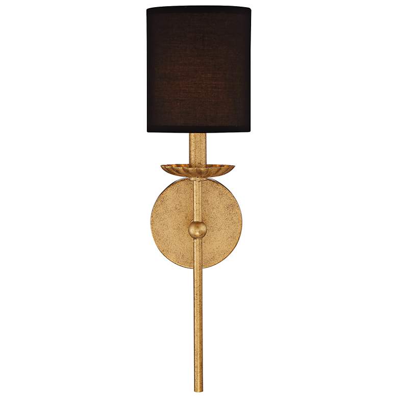 Image 4 Savoy House Vintage 18 1/2" High True Gold Wall Sconce more views