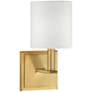3_Savoy House Waverly 11" High Warm Brass Wall Sconce more views