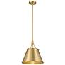 5_Savoy House Willis 14" Wide Warm Brass Pendant Light more views